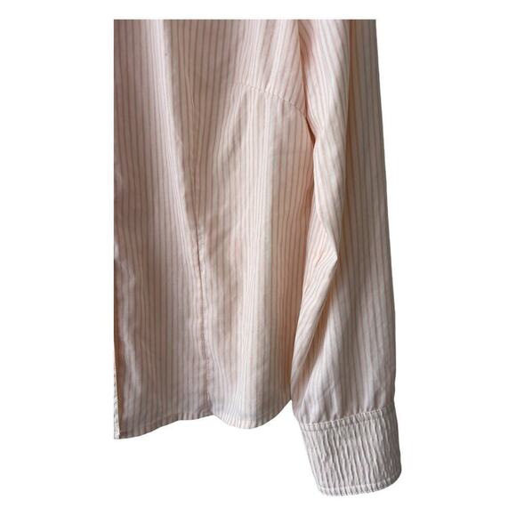 Diotima Glitter Sparkle Button Down Striped Pink size S 160/84A - Picture 8 of 10